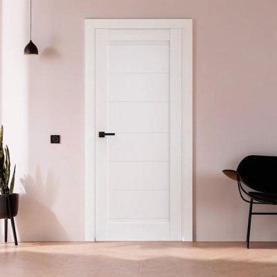Межкомнатные двери Brama model 6 14 biliy