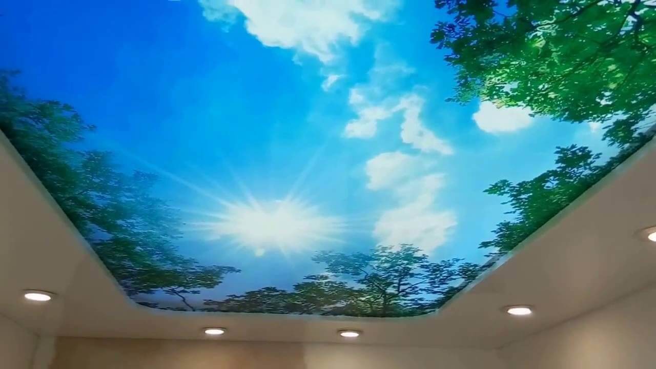потолочный фотопринт